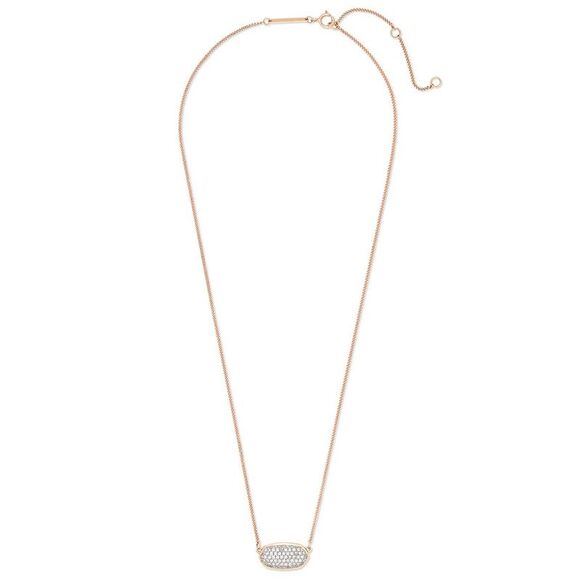 Kendra Scott Elisa 14K Rose Gold 0.39 Ct. Tw. Lab-Grown Diamond Pendant
Necklace - Picture 2 of 2